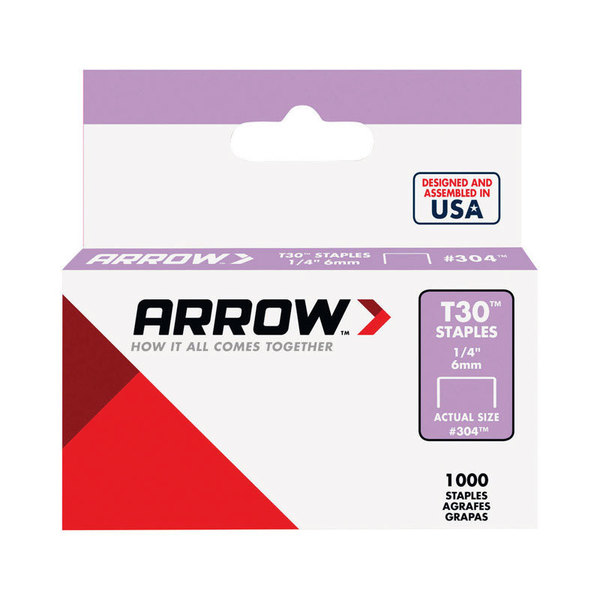 Arrow Fastener THIN WIRE STPL T30 1/4"" 304